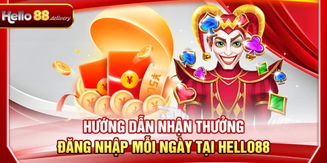 Hướng Dẫn Nhận Thưởng Đăng Nhập Mỗi Ngày Tại HELLO88