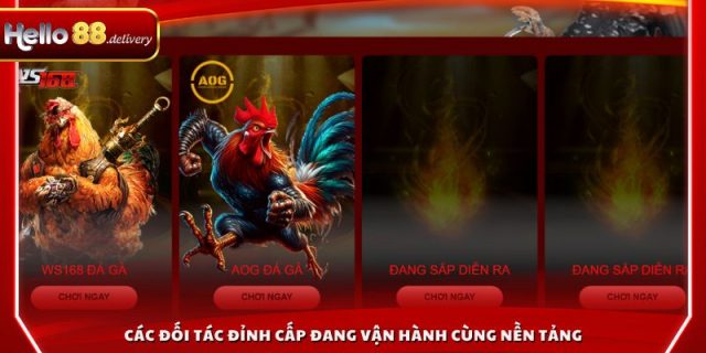 Các đối tác đỉnh cấp đang vận hành cùng nền tảng