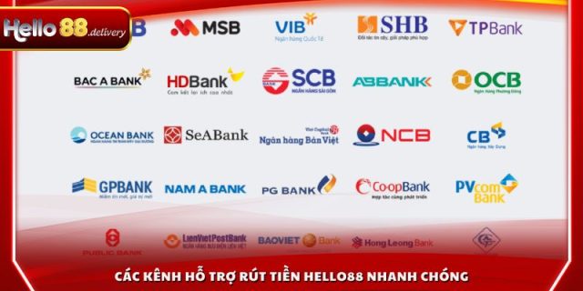 Các kênh hỗ trợ rút tiền HELLO88 nhanh chóng