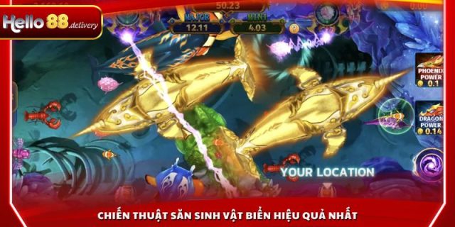 Chiến thuật săn sinh vật biển hiệu quả nhất