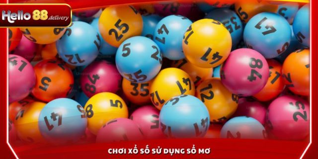 Chơi xổ số sử dụng sổ mơ