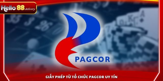 Giấy phép từ tổ chức PAGCOR uy tín