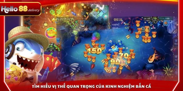 Tìm hiểu vị thế quan trọng của kinh nghiệm bắn cá